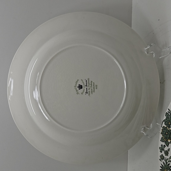 Royal Cauldon Bristol Ironstone Green Bower Dinner Plate - Picture 3 of 3